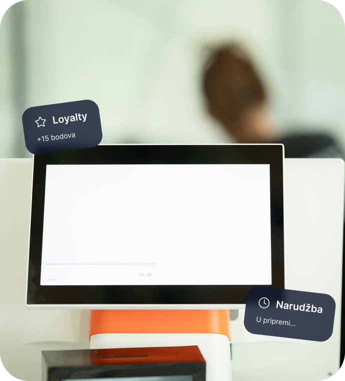 Touch screen kiosci za samostalno naručivanje